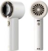 JISULIFE Handheld Fan Pro1 with Digital Display, Lanyard, 100 Speed Adjustable for Travel/Camping/Outdoor, Gift for Women/Men